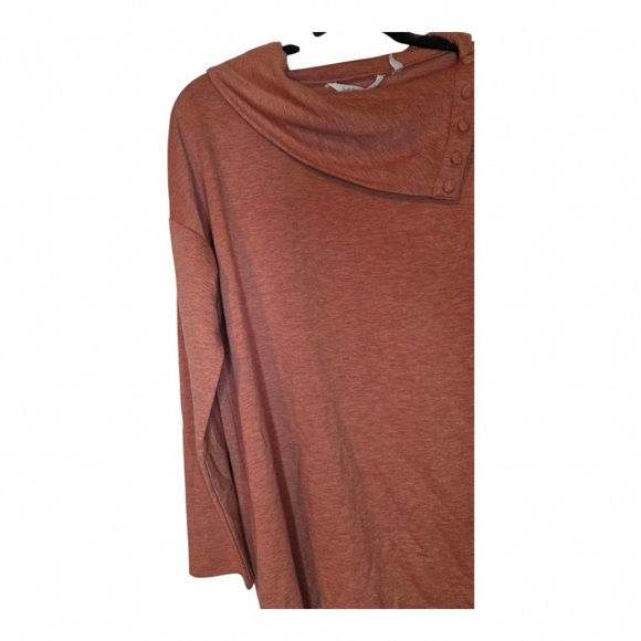 Women's Long Sleeve Rust Top - Picture 3 of 6